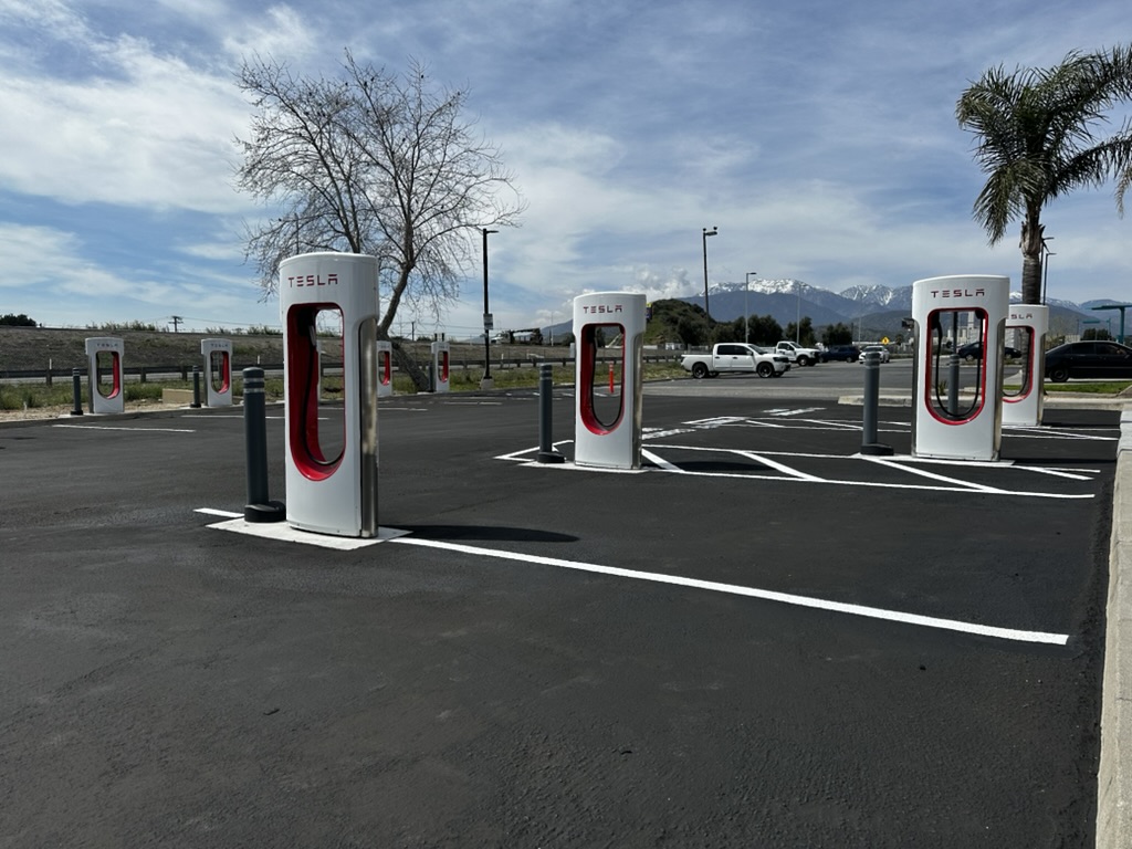 EV charging infrastructure project